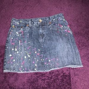 💞Jeans skort with leggings 💞
